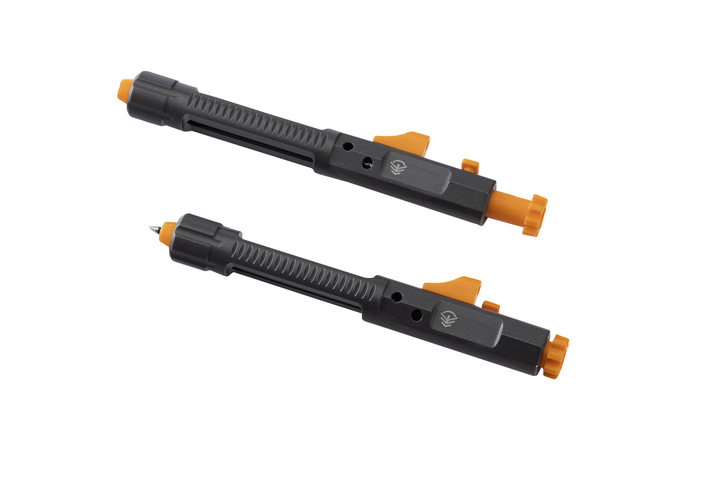 槍機造型手動鋼珠筆(活塞導桿型)